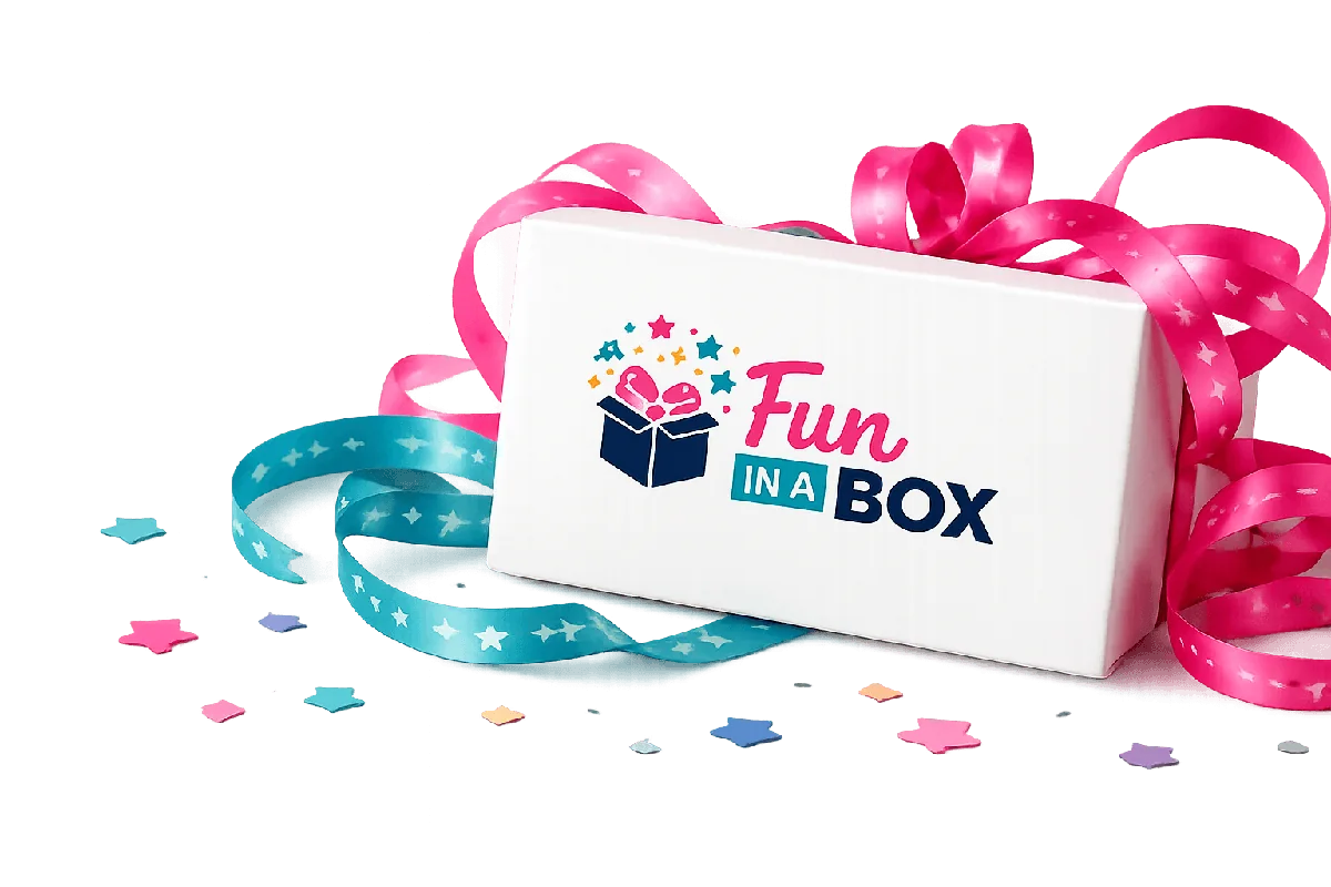 Colourful party decorations from Fun In A Box